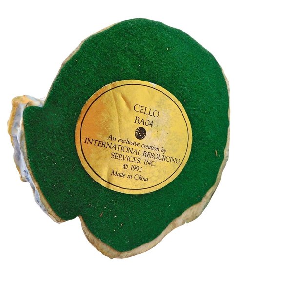 Vintage Angel Playing Cello Figurine A Band of Angels International Resources 1 - Picture 6 of 7